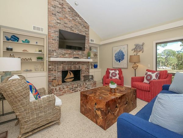 Walk to Beach Hilton Head Vacation Home Five Bedrooms