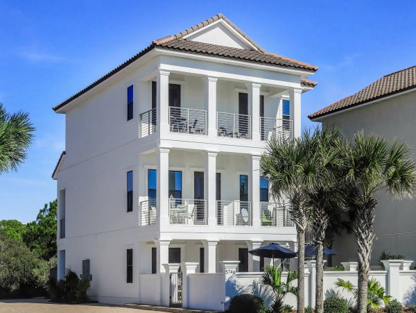 Santa Rosa Beach 6 Bedroom Home Gulf Views & Pool