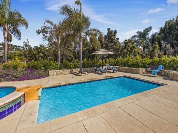 Enchanting Santa Barbara 4 Bedroom Home with Pool & Spa