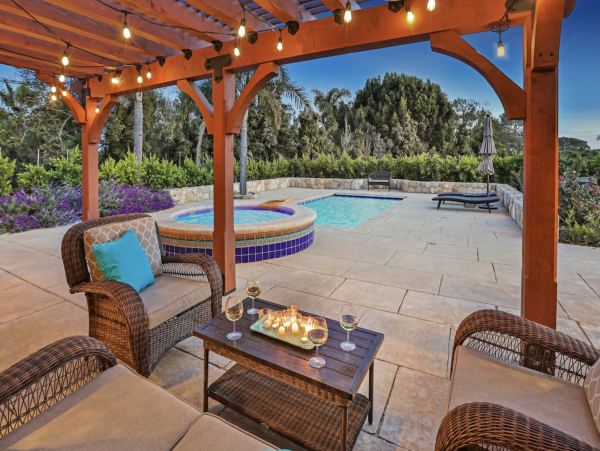 Enchanting Santa Barbara 4 Bedroom Home with Pool & Spa