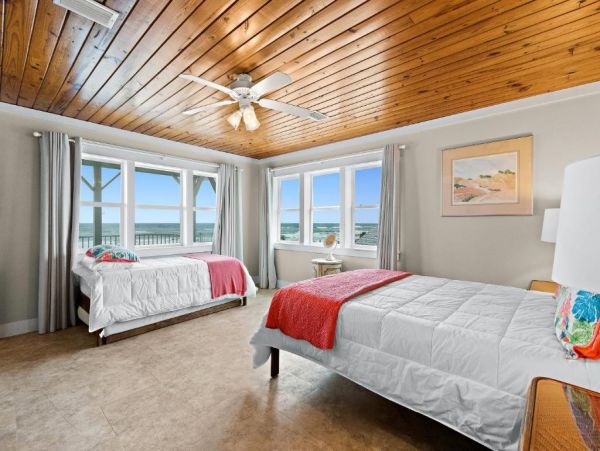 On Beach Panama City Vacation Home Seven Bedrooms Sleeps 20