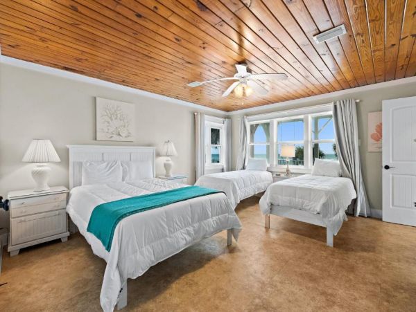 On Beach Panama City Vacation Home Seven Bedrooms Sleeps 20