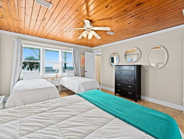 On Beach Panama City Vacation Home Seven Bedrooms Sleeps 20