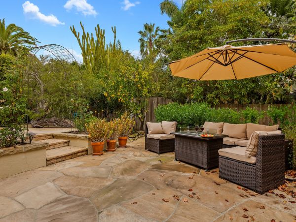 Montecito Walk to Beach Vacation Home Three Bedrooms