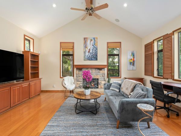 Montecito Walk to Beach Vacation Home Three Bedrooms
