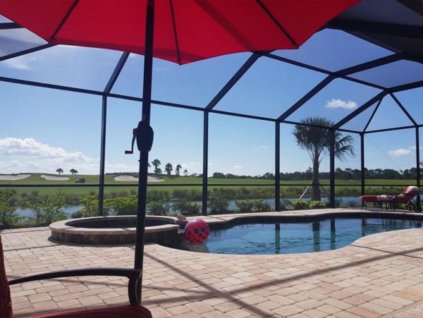 Beautiful Lakewood Ranch Vacation Home with Private Pool/Spa