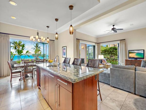 Luxury Ocean Views Kihei Vacation Three Bedroom Beach Condo