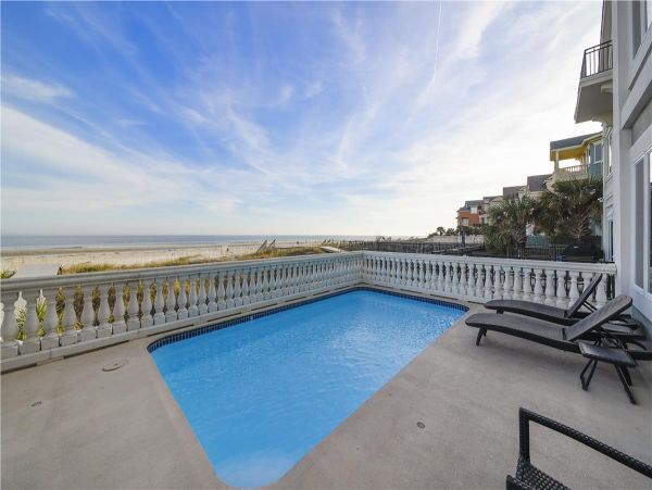 Luxury Oceanfront Hilton Head 7 Bedroom Vacation Pool Home