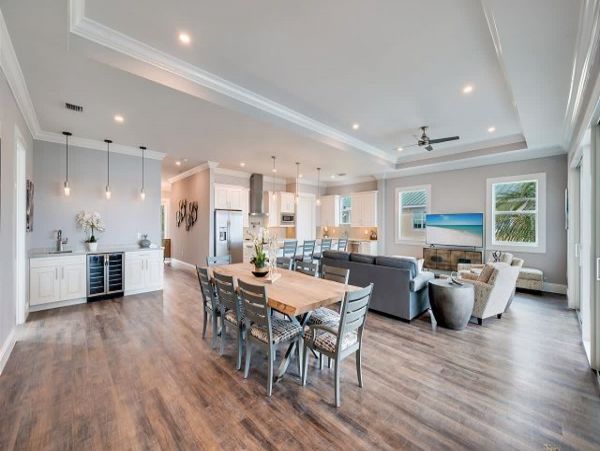 Key West Vacation Pool Home Four Bedrooms Canal Views