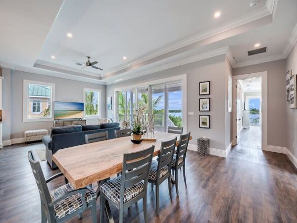 Key West Vacation Pool Home Four Bedrooms Canal Views
