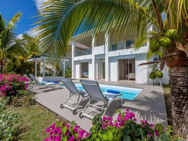 St Martin Full Ocean View 3 Bedroom Home Private Pool