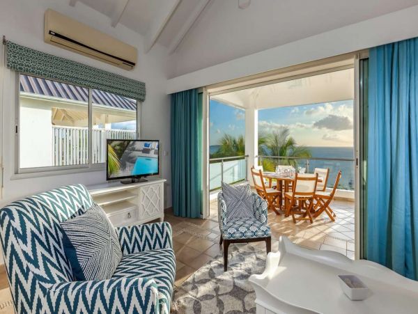 St Martin Full Ocean View 3 Bedroom Home Private Pool