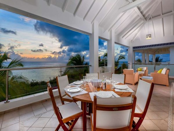 St Martin Full Ocean View 3 Bedroom Home Private Pool