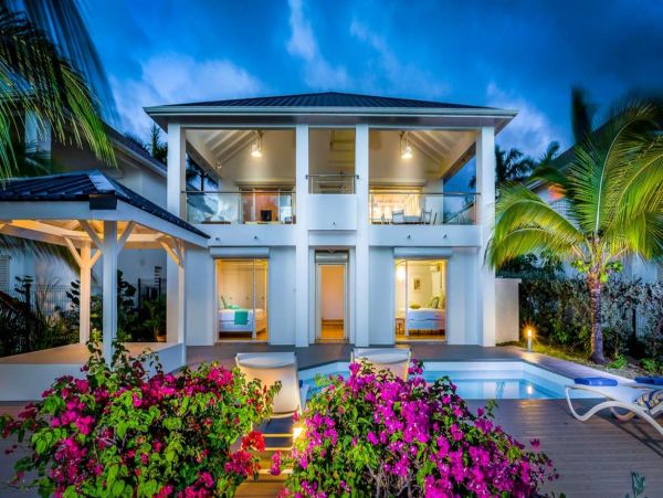 St Martin Full Ocean View 3 Bedroom Home Private Pool
