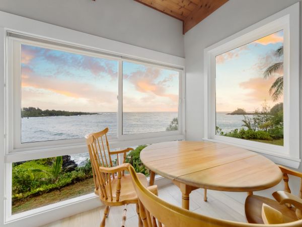 Hana Maui Oceanfront Luxury Vacation Cottage