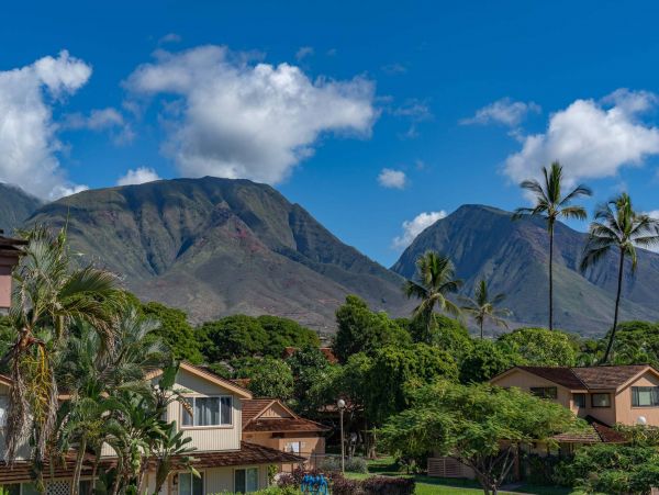 Ocean Views Lahaina Vacation Townhome Two Bedroom