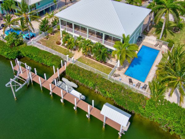Coco Plum Beach Home in Marathon with Pool and Boat Dock Canal Front