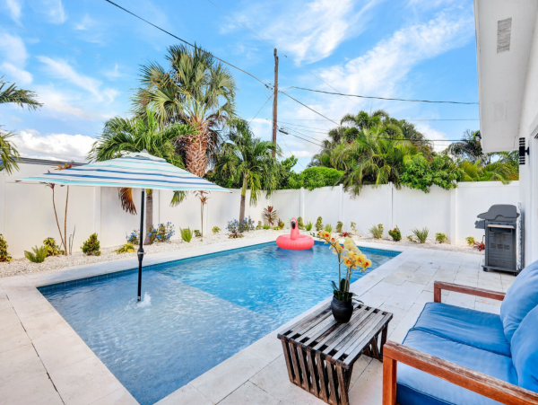 Naples Park Vacation Rental - Vanderbilt Beach Home with Saltwater Pool