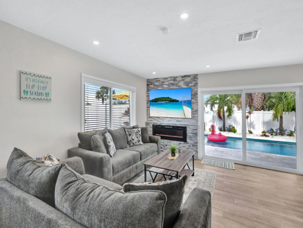 Naples Park Vacation Rental - Vanderbilt Beach Home with Saltwater Pool