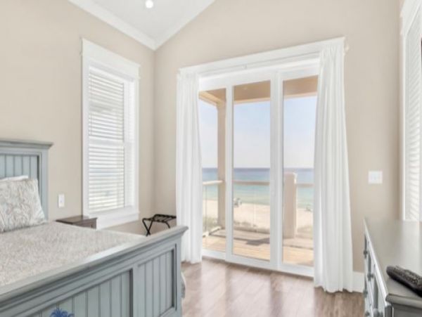 On Beach Panama City Vacation Pool Home With Six Bedrooms