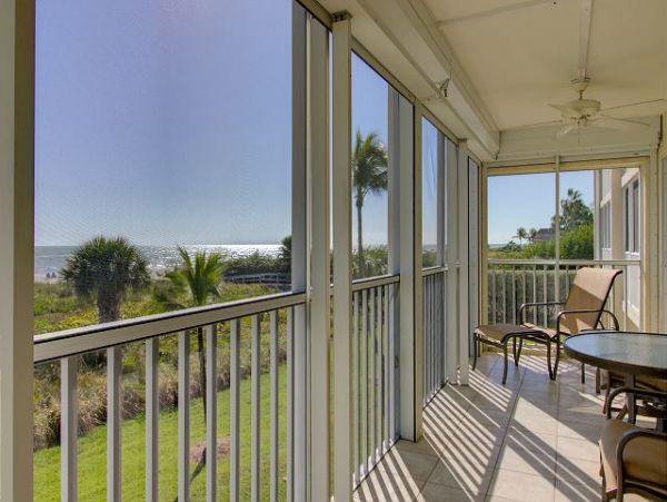 Sanibel Beachfront Two Bedroom Condo