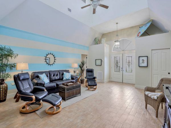 Walk to Beach Marco Island Vacation Pool Home Three Bedrooms