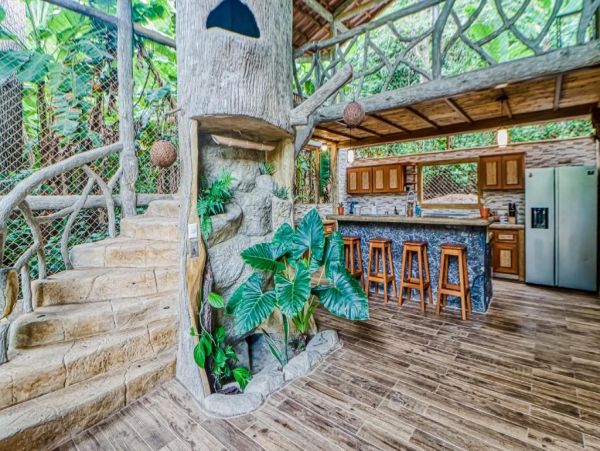 On Beach Matapalo Vacation Home Four Bedrooms Private Pool