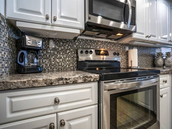 Ocean Front Vacation Three Bedroom Condo with Balcony