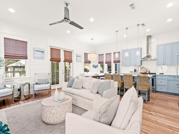 Enjoys a Private Dip Pool & Stunning Interior