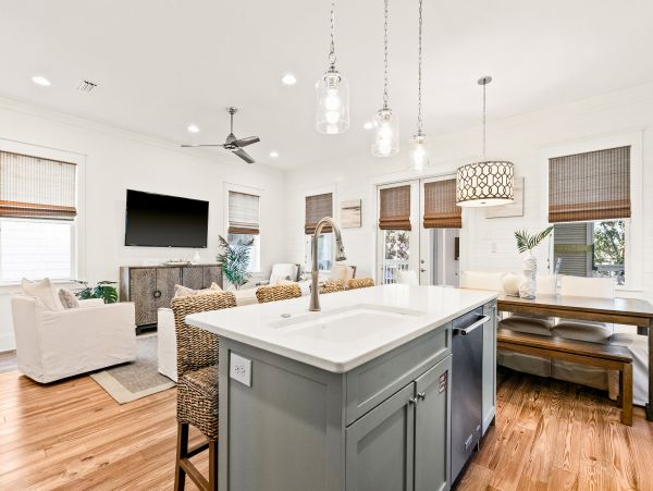 Enjoys a Private Dip Pool & Stunning Interior
