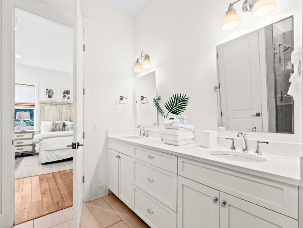 Enjoys a Private Dip Pool & Stunning Interior