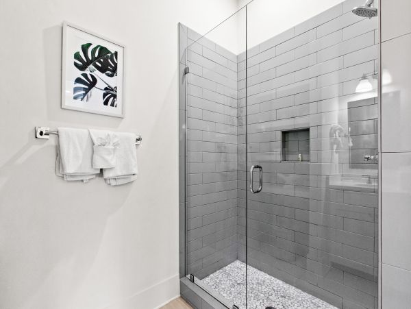 Enjoys a Private Dip Pool & Stunning Interior