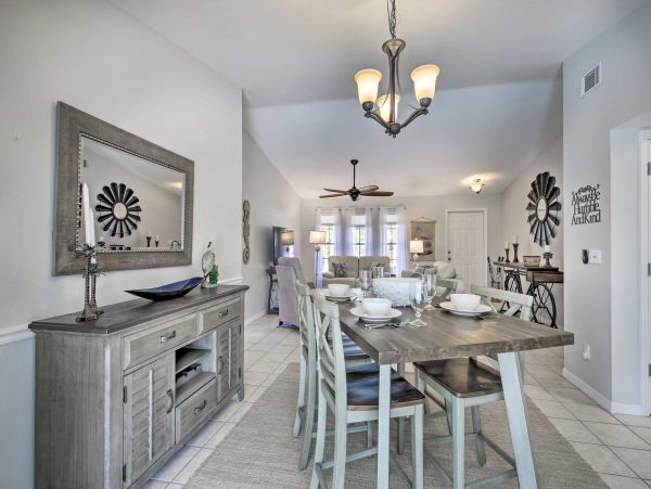 Cape Coral Vacation Pool Home Three Bedroom