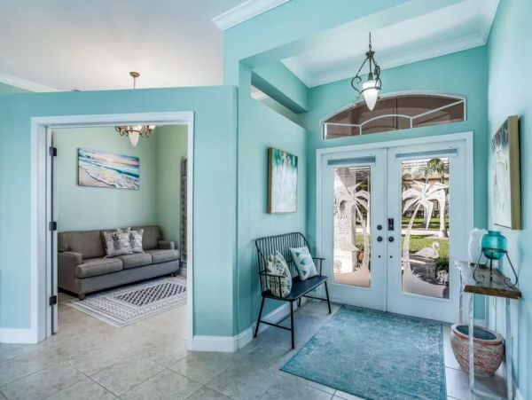 Three Bedroom Vacation Home Caged Pool Cape Coral Florida