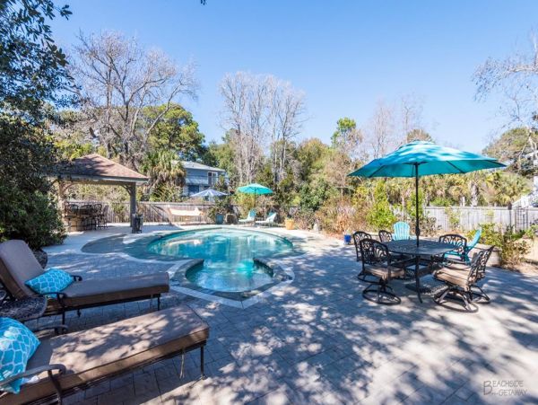 Hilton Head Walk to Beach Three Bedroom Vacation Home