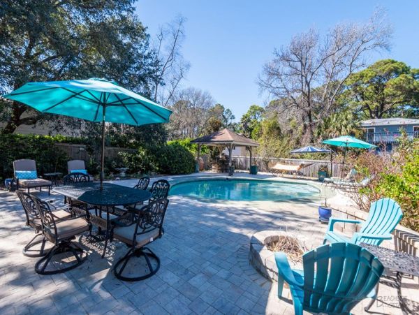 Hilton Head Walk to Beach Three Bedroom Vacation Home