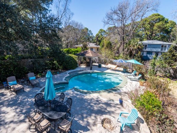 Hilton Head Walk to Beach Three Bedroom Vacation Home