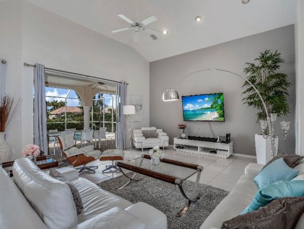 Cape Coral Vacation Pool Home Three Bedroom