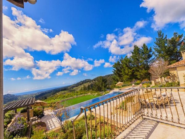 Carmel Valley Luxury 8 Bedroom Villa Infinity Pool