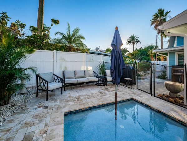 Indian Shores Beach Vacation Home with Private Pool