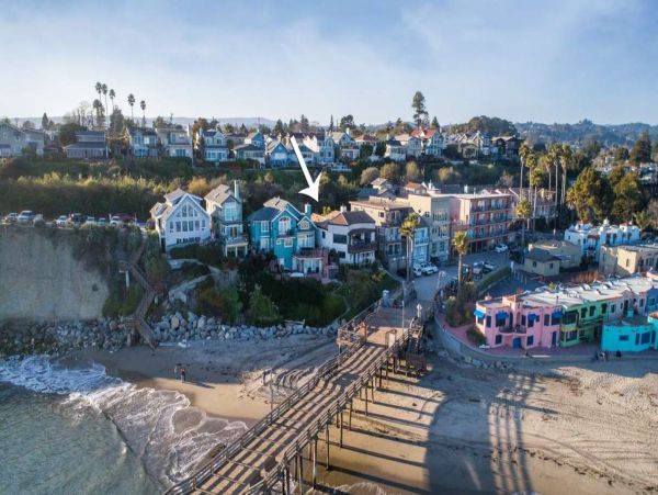Capitola Two-Story Oceanside Four Bedroom Home