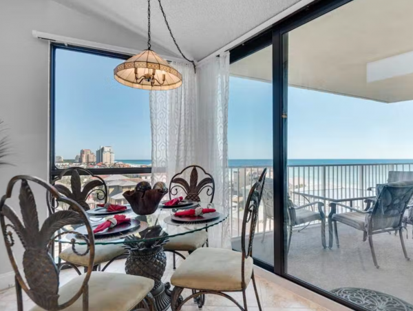 8th floor Gulf Front unit cross over road to beach