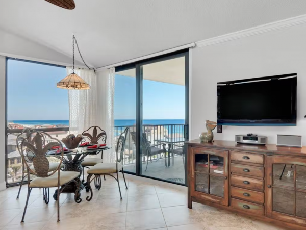 8th floor Gulf Front unit cross over road to beach