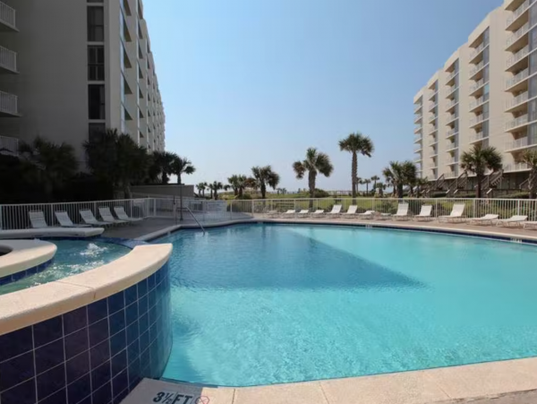 8th floor Gulf Front unit cross over road to beach