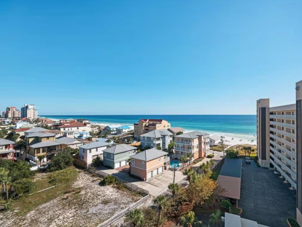 8th floor Gulf Front unit cross over road to beach