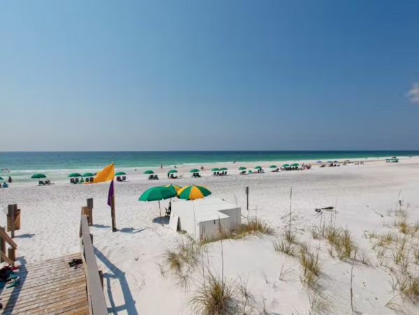 8th floor Gulf Front unit cross over road to beach