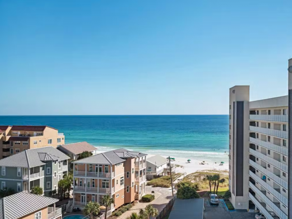 8th floor Gulf Front unit cross over road to beach