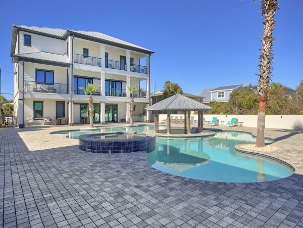 Miramar Beach Luxury Vacation Villa Sleeps 25 Guests