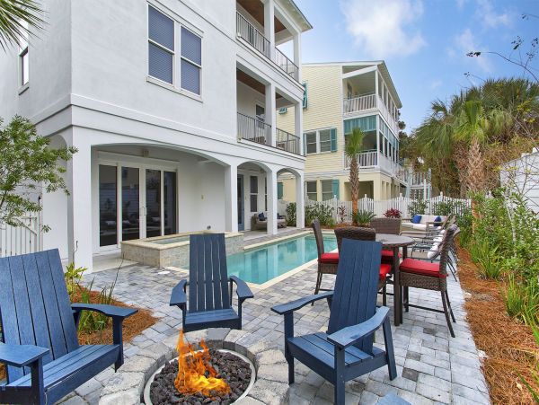 Walk to Beach Miramar Vacation Pool Home Six Bedroom