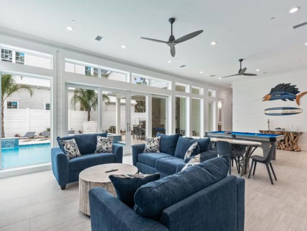 Santa Rosa Beach Luxury Nine Bedroom Home with Pool & Spa
